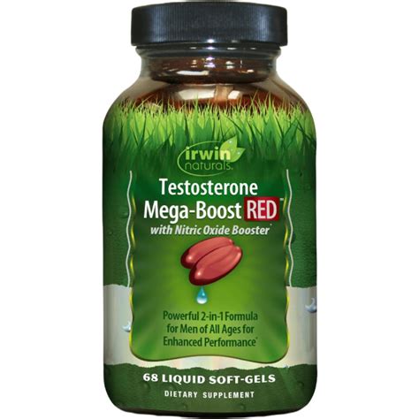 naturals testosterone mega boost red